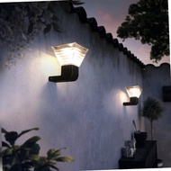 G.house EILON โคมไฟผนังโซล่าเซลล์ 15W CW รุ่น SF-WLC001 แสงคูลไวท์ จัดส่งเร็ว