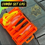 【Combo Set 010】Minnow SP Killer Sebarau Haruan PB Bulan casting SP MANIA JigHead Fishing Hook Tackle