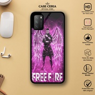 Case Xiaomi Poco M3 - Casing Xiaomi Poco M3 ( Game FF ) - Silikon Case – Kesing HP – Softcase Glass