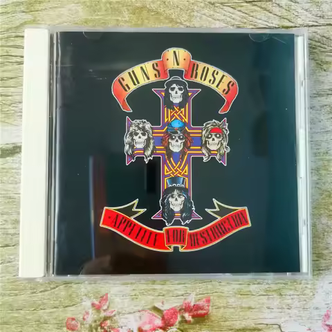 CD Guns N Roses Appetite for Destruction This Is A Milestone Album of Hard Rock/glam Metal in The 80