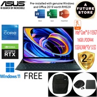 Asus ZenBook Duo 14 UX482E-GHY412WS 14'' FHD Touch Laptop Celestial Blue ( I5-1135G7, 16GB, 512GB SSD, MX450 2GB, W11,)
