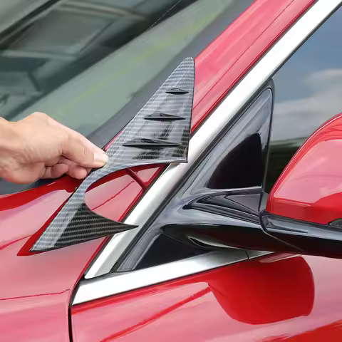 For BMW 1 Series 2 Series F40 F44 2020-2024 Rearview Mirror Side Triangle Spoiler Trim Decorative St