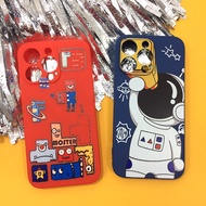 Case i6+ i7/i8 i7+/8+ iX i11 i11 Pro Max i12 mini i12 i12 i13 i13 i13 " Space Print Silicone