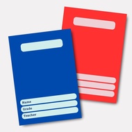 40Leaves Color Coded Notebook Writing Notebook Composition K-12 Notebook for Pupils Stapled Notebook
