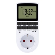 Electronic Timer Socket LCD Digital Timer Switch EU FR US UK AU Plug Timers 7Day 12/24 Hour Programm
