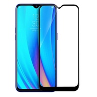 CASE888 Tempered Glass Oppo Realme 5 Pro Full Cover 5D 6D 9D 21D Anti-Scratch Glass Full Glue - BLAC