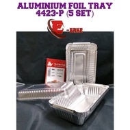 (4423- P ) (5PCS) DULANG DULANG ALUMINIUM DENGAN PENUTUP