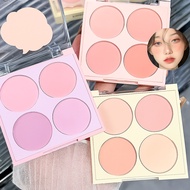 [ MINSHZEE ] Minshzee 4-Color Blush Palette - Diverse color tones, easy to coordinate, gives radiant