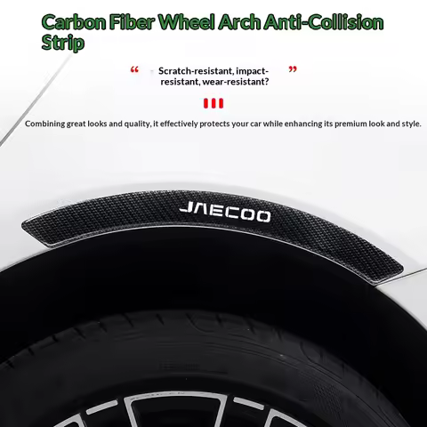 Suitable for JAECOO J5 J6J7plus J8 J7Phev automotive carbon fiber wheel arch anti-collision strip sc
