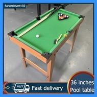 ℗ ❦ New 36x20 Inches Mini Billiard Table For Kids Wooden Tabletop Pool Table Set Billiards Table Se