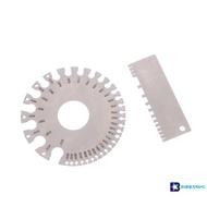 [BraveSundu] 0-36 Round AWG SWG Wire Gauge Thiness Ruler Gauge Diameter Stainless Steel Measurer Too