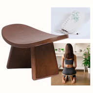 Sensa Meditation Bench, Wooden Kneeling Stool, Portable with Travel Bag, Foldable, Ergonomic & Durab