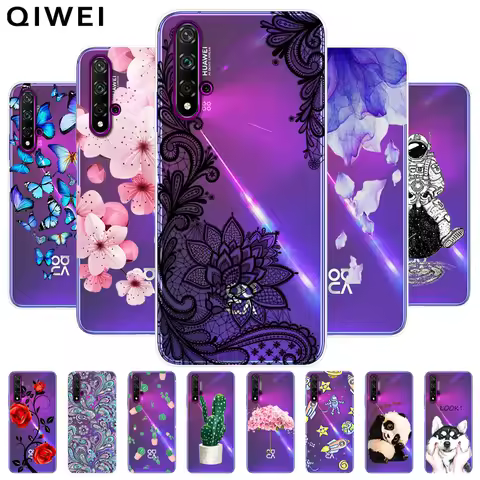 Phone Case For Huawei Nova 5T Cases Ultra Thin Clear Soft TPU Silicon Cover Cases For Huawei Nova 5T