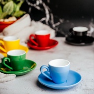Fresh Colored Espresso Coffee Cup Size 60ml/2 oz. | Colourful Ceramic Cups (60ml/2oz)