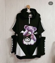 Noemie x Kuromi 地雷系兩穿印花衛衣one piece