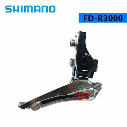 SHIMANO SORA FD-R3000 Front Derailleur Brazed On/Clamp-On 31.8mm/34.9mm 2x9 Speed Road Bike Bicycle 