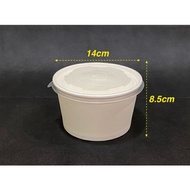 850ml paper bowl + Lids (50pcs)