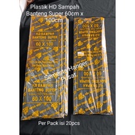 HD Plastic Trash 60x100 Black