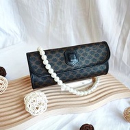 Celine Vintage Macadam Pouch