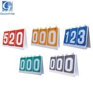 [Gazechimp] Scoreboard 3 Digits Flip Scoreboard for Football, Volleyball, Basketball