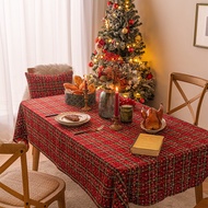 Christmas Disposable Table Cloth Christmas Table Cloth Snowflake Round Coffee Table Cloth Rectangle 