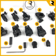 (Secondhand) Drum Clamp And Electric Pad Mount Electric Drum Pad Drum Pad Electric