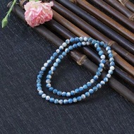 小極品-藍多多美艷/k2藍銅礦5.2mm3圈（三圈）手珠手鍊DIY串珠隔珠能量項鍊耳環吊飾•點點水晶•