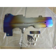 Titanium Engine Coil Cover / Spark Plug Cover with titanium screws - Civic Type-R FK8 / FL5