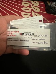 Rubber b for Rolex 126600