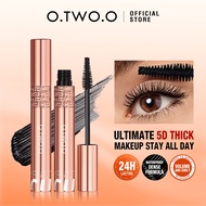 O.TWO.O Volume Mascara Waterproof Non-Smudging Curly Lashes Kelantangan Maskara Kalis Air