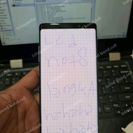 lcd samsung note 8
