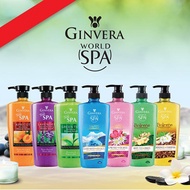 1+1+1+1 (bundle of 4) Package Ginvera SPA Body Shower Scrub 750ml Spa at home