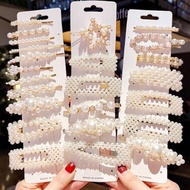 Pearl Hair Clip Hair Clip Hair Accessories Korean Hair Clip Simple Pearl Hair Clip bb Clip Bangs Cli