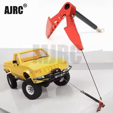 Metal Trailer Anchor Rescue Hook Ground Anchor For 1/10 RC Tracked Vehicle D90 D110 VS4-10 Traxxas T