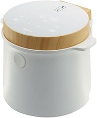 Toyomi RC 2090LC SmartDiet Micro-Com Rice Cooker, 0.8L, White