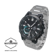 [Watchspree] Casio Edifice SOSPENSIONE ECB-40 Lineup Bluetooth® Stainless Steel Band Watch ECB40DB-1A ECB-40DB-1A