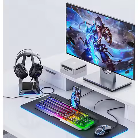 GenMachine Mini PC AMD Ryzen7 5800U Win11Pro R7 5800U RAM 8G SSD 256~512GB Dual Channel Office Gamin