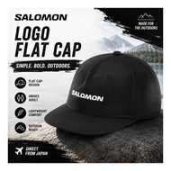 SALOMON Outdoor Cap LOGO FLAT CAP (Logo Flat Cap) Unisex Adult 【Direct from Japan】