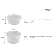 Round Container / FC1200/FC1600 1600ml Round Container / Round PP Container