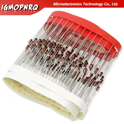 100pcs 0.5W Zener diode 500MW DO-35 1/2W BZX55C 2.4V 2.7V 3V 3.3V 3.6V 3.9V 4.3V 4.7V 5.1V 5.6V 6.2V