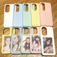 realme 11x 5g casing casing realme c15 Solid Color Skin Feel Jelly Two-in-One Suitable for OPPOReno1