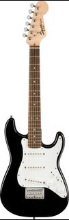 Fender Squier Mini Stratocaster®, Laurel Fingerboard (Black) - Electric Guitar 電結他