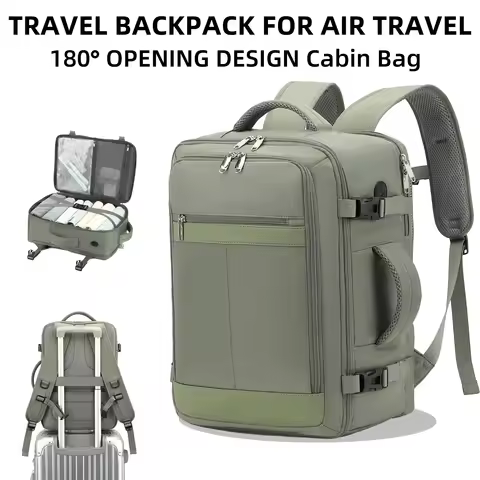 Travel Backpack for Women, 24L Carry On Backpack Flight Approved, Large Personal Item Bag Fits 16.5 