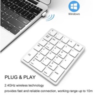 26 Keys Wireless Windows Laptop Number Pad Keypad 2.4G Rechargeable