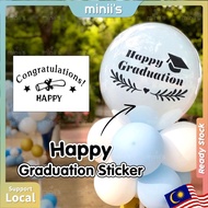 MINIIS PARTY Bobo Sticker Bobo Balloon Graduation Sticker Belon Bobo Belon Sticker I Love You Sticke