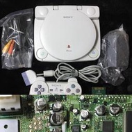 Sony PS ONE COMBO 遊戲主機 + 原廠LCD螢幕 包含全新改機破解 電容換新 PS1 PSONE