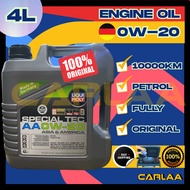 ORIGINAL GERMARY LIQUI MOLY 【SPECIAL TEC AA 5W-30 0W-20 4L】 MINYAK HITAM ENGINE OIL 10000KM FULLY