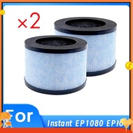 2 Pcs F100 Vacuum Cleaner Filter for Intelabe EP1080 F100 4 in 1 Activated Carbon Air Filter