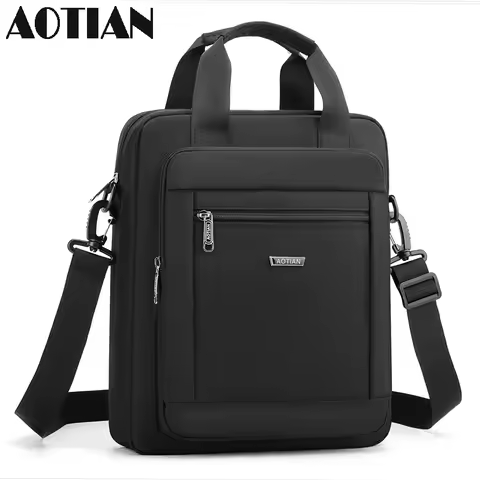 AOTIAN Men's Shoulder Crossbody Bag High Quality Boys Travel Messenger Bag Tote Male Nylon Man Busin