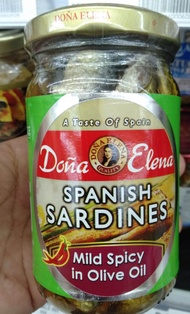 Doña Elena Spanish Sardines Mild Spicy In Olive Oil 228g.